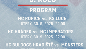 Pozvánka na 3.kolo BAHL